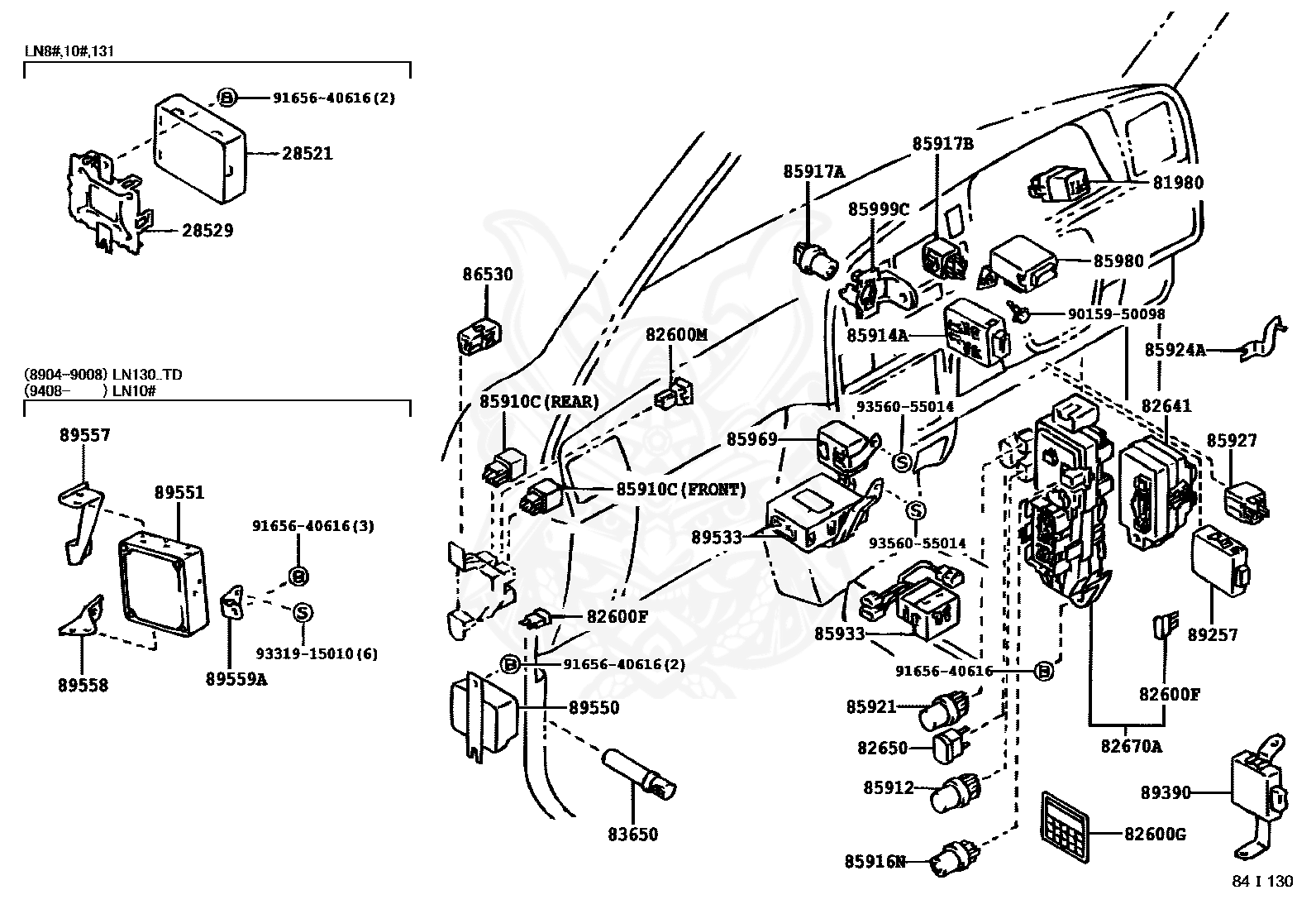 90982-09003 - Toyota - Fuse, Fuse Block - Nengun Performance